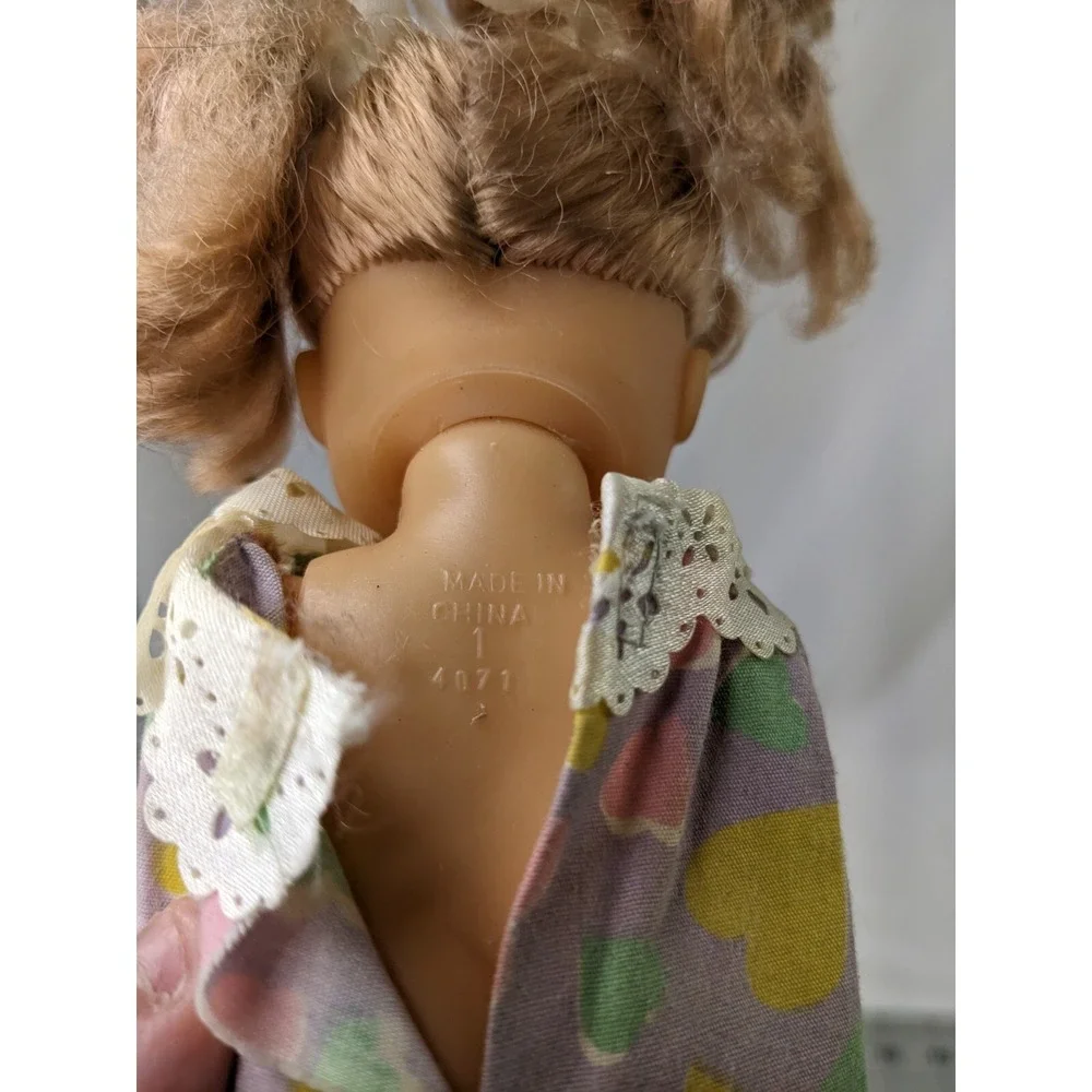 Vintage Plastic Baby Doll Lot Clothes Hollow‎ Drink Wet